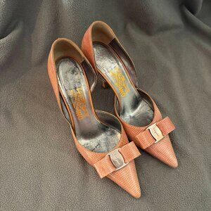 Salvatore Ferragamo Women’s Pink Heels US Size 7.5